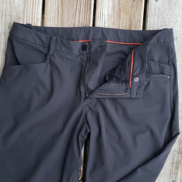 Lululemon Men's ABC Pant size 36 Charcoal Gray - Picture 2 of 6